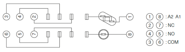 SOCKET CS 2C-PU Wiring Diagram