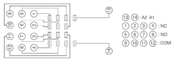 SOCKET GS 4C-PU Wiring Diagram
