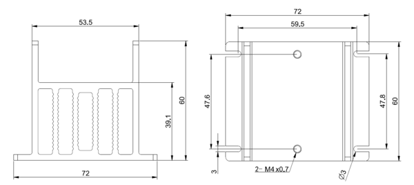 Dimension_HEAT SINK SSR-OCR-R1