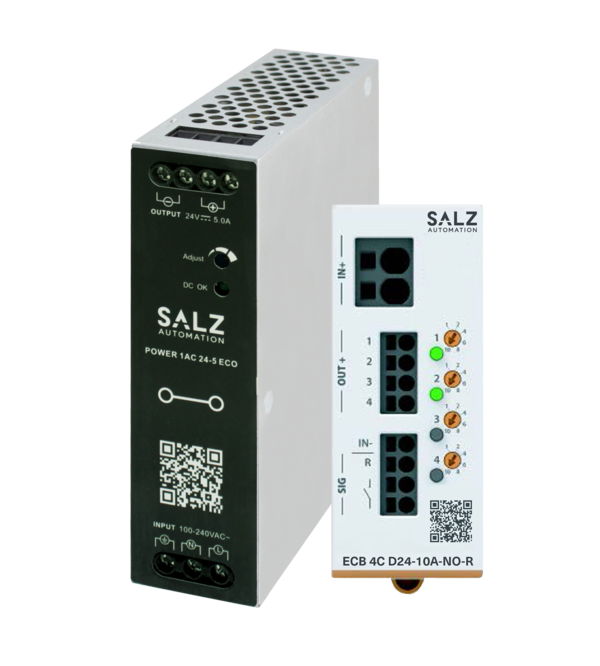 Industrial Power Supply and Electronic Circuit Breaker